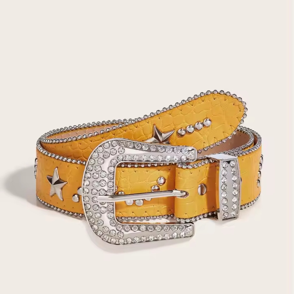 New cowgirl yellow belt